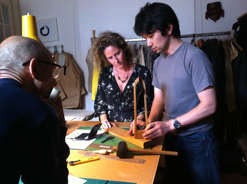 Lederworkshop mit Osamu Arai